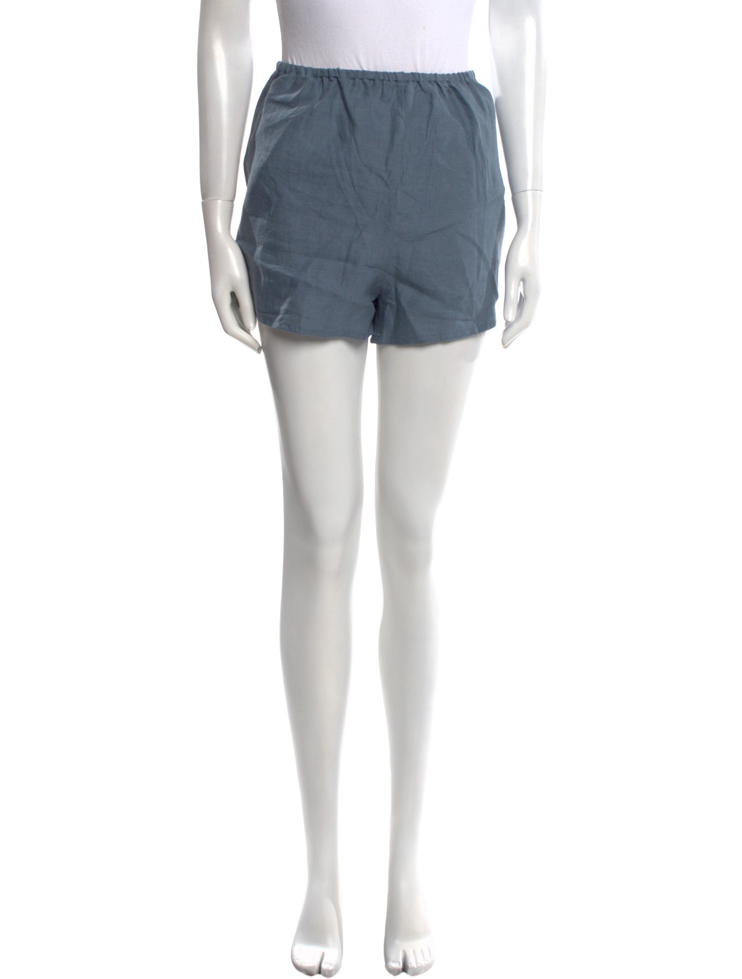 Deiji Studios Linen Mini Shorts