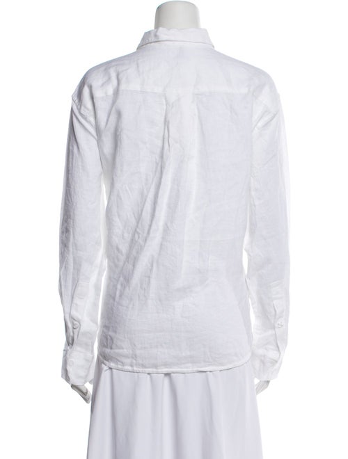 Deiji Studios Linen Long Sleeve Button-Up Top