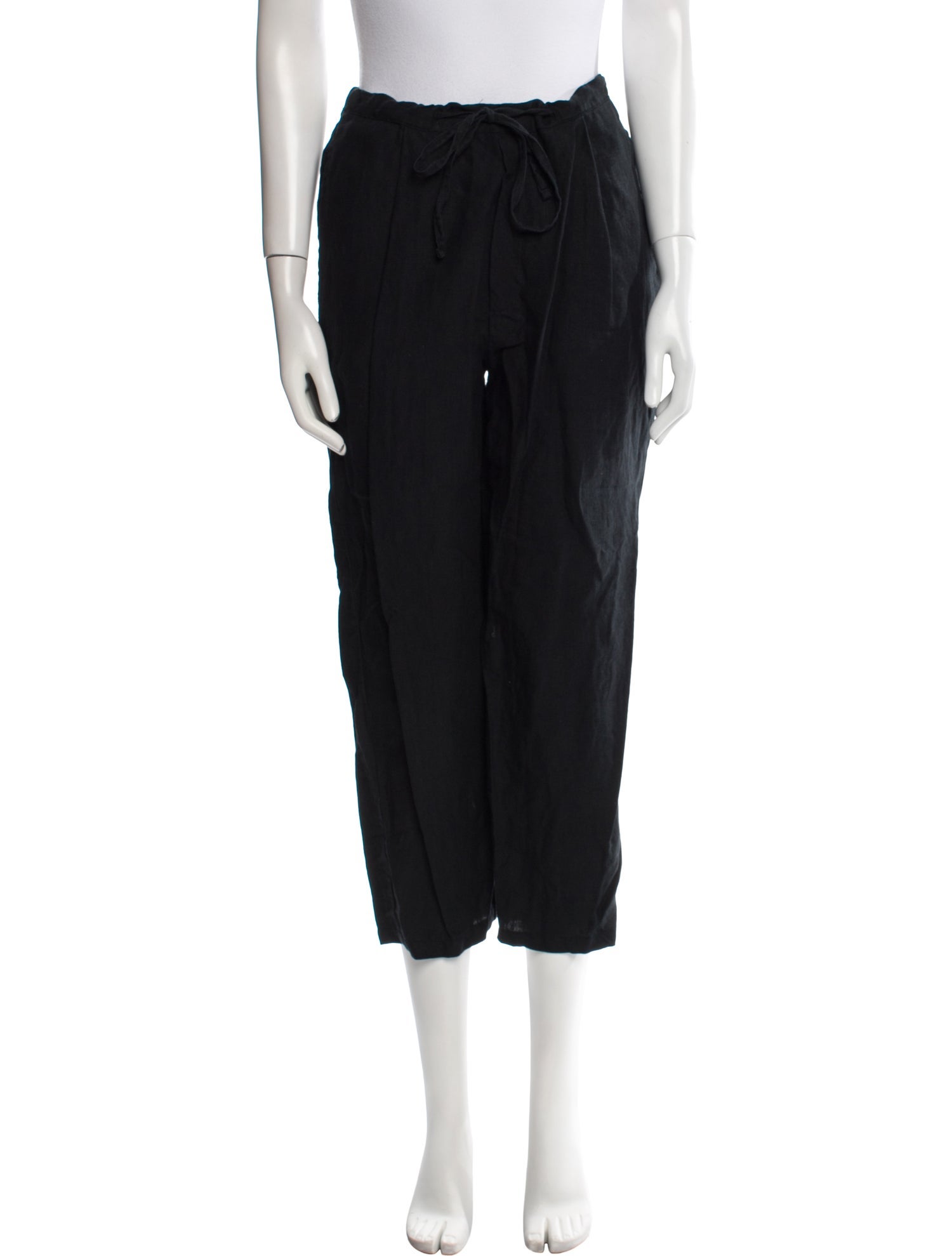 Deiji Studios Linen Pleated Accents Sweatpants