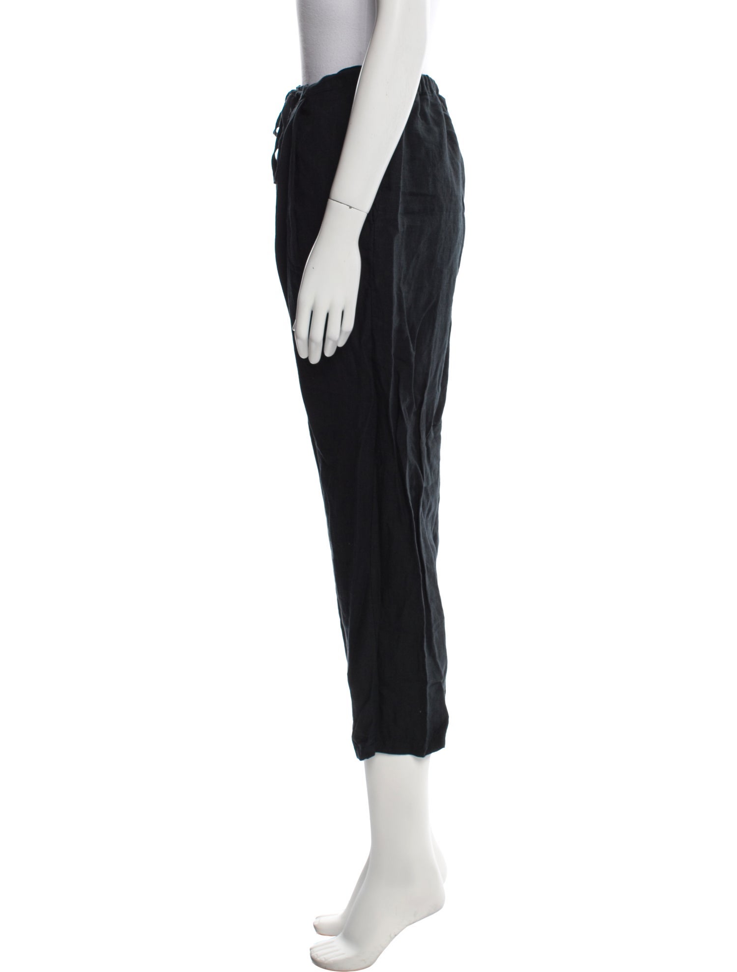 Deiji Studios Linen Pleated Accents Sweatpants