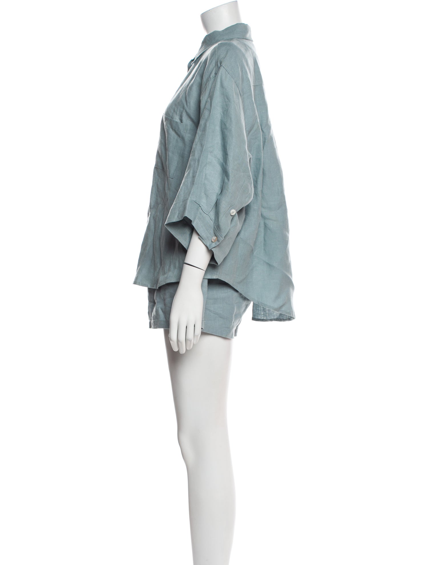 Deiji Studios Linen Short Set