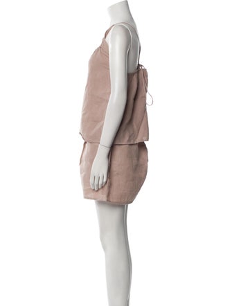 Deiji Studios Linen Printed Short Set