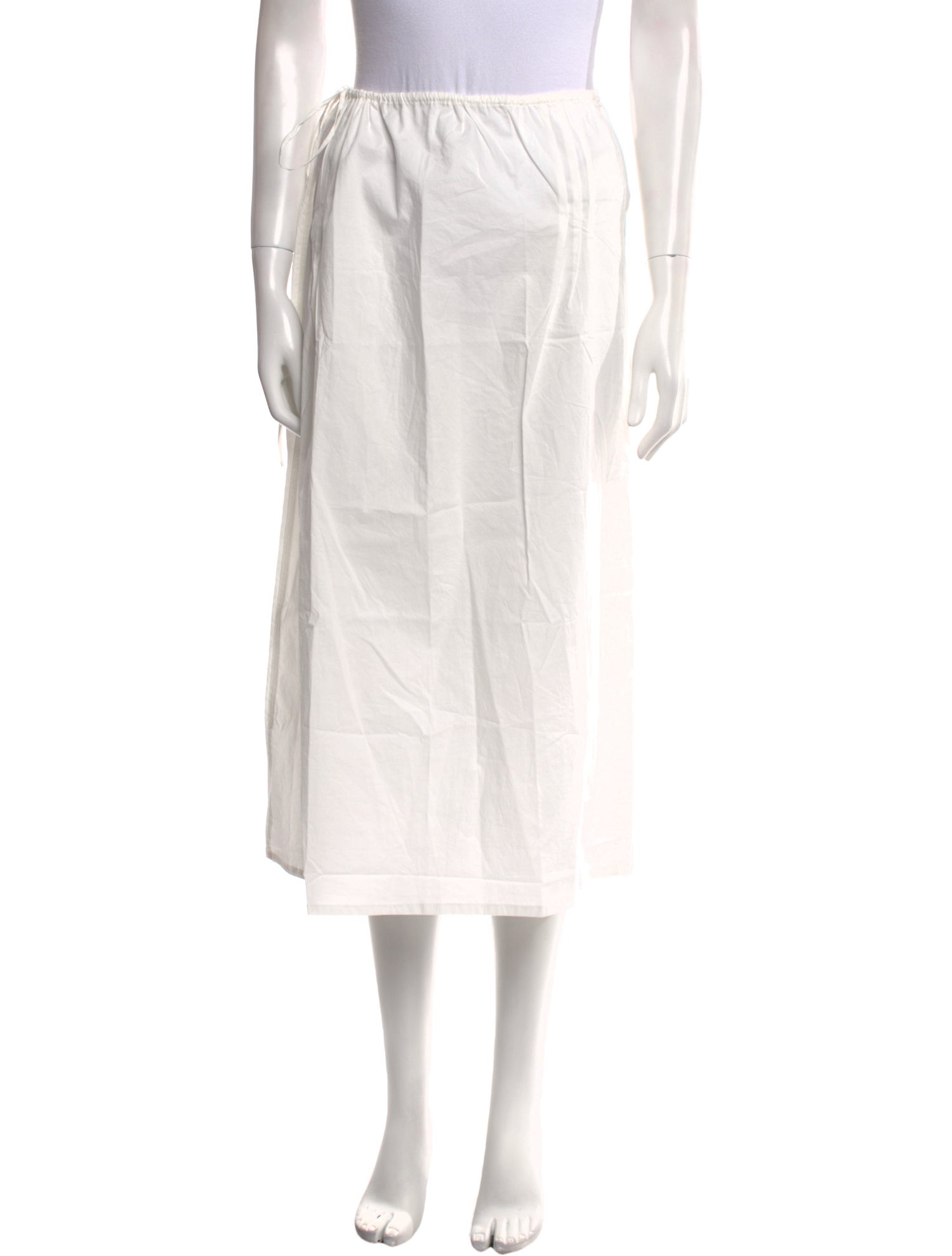 Deiji Studios Pleated Accents Midi Length Skirt w/ Tags