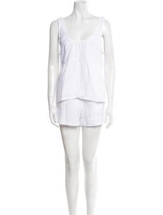 Deiji Studios Linen Short Set