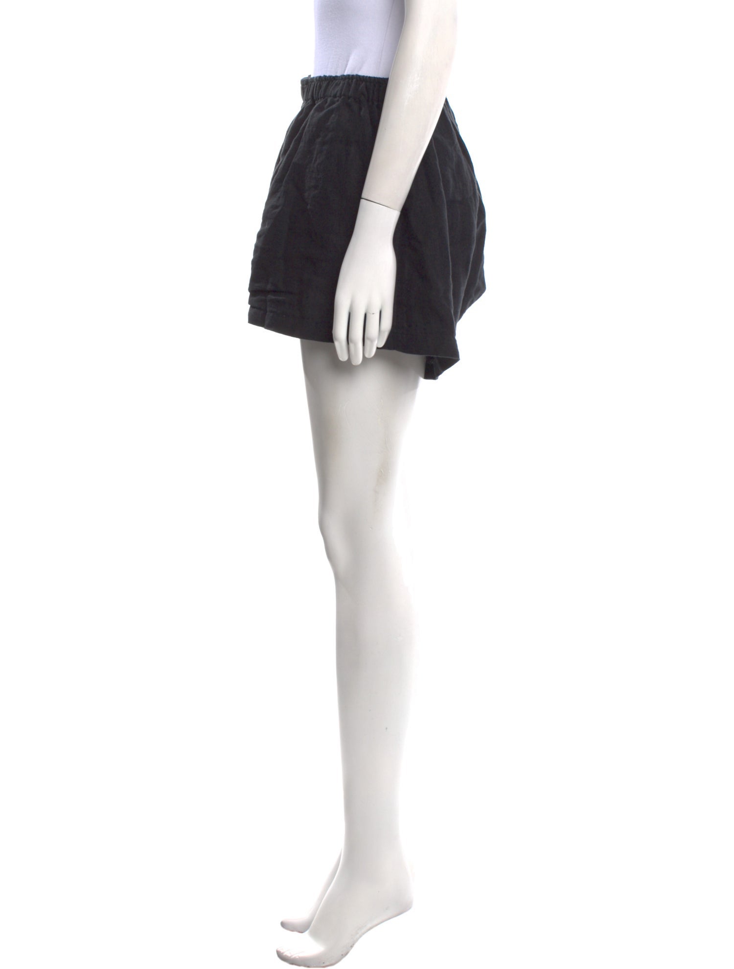 Deiji Studios Linen Mini Shorts