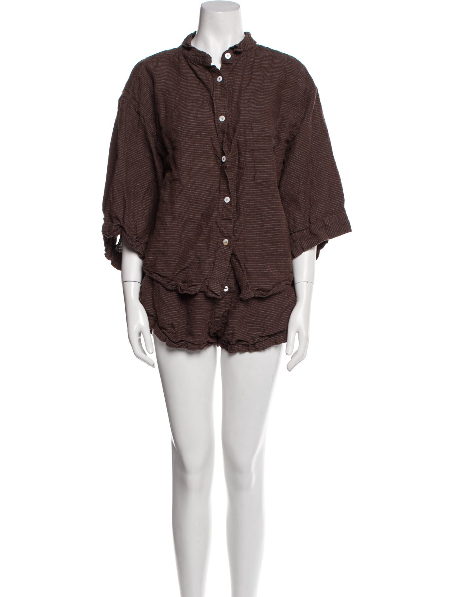 Deiji Studios Linen Lounge Set