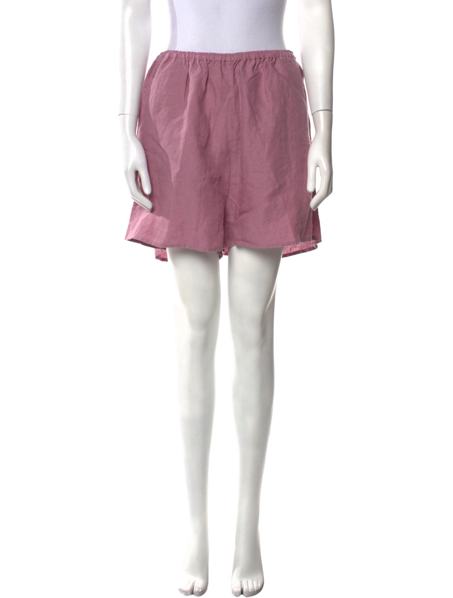 Deiji Studios Linen Mini Shorts