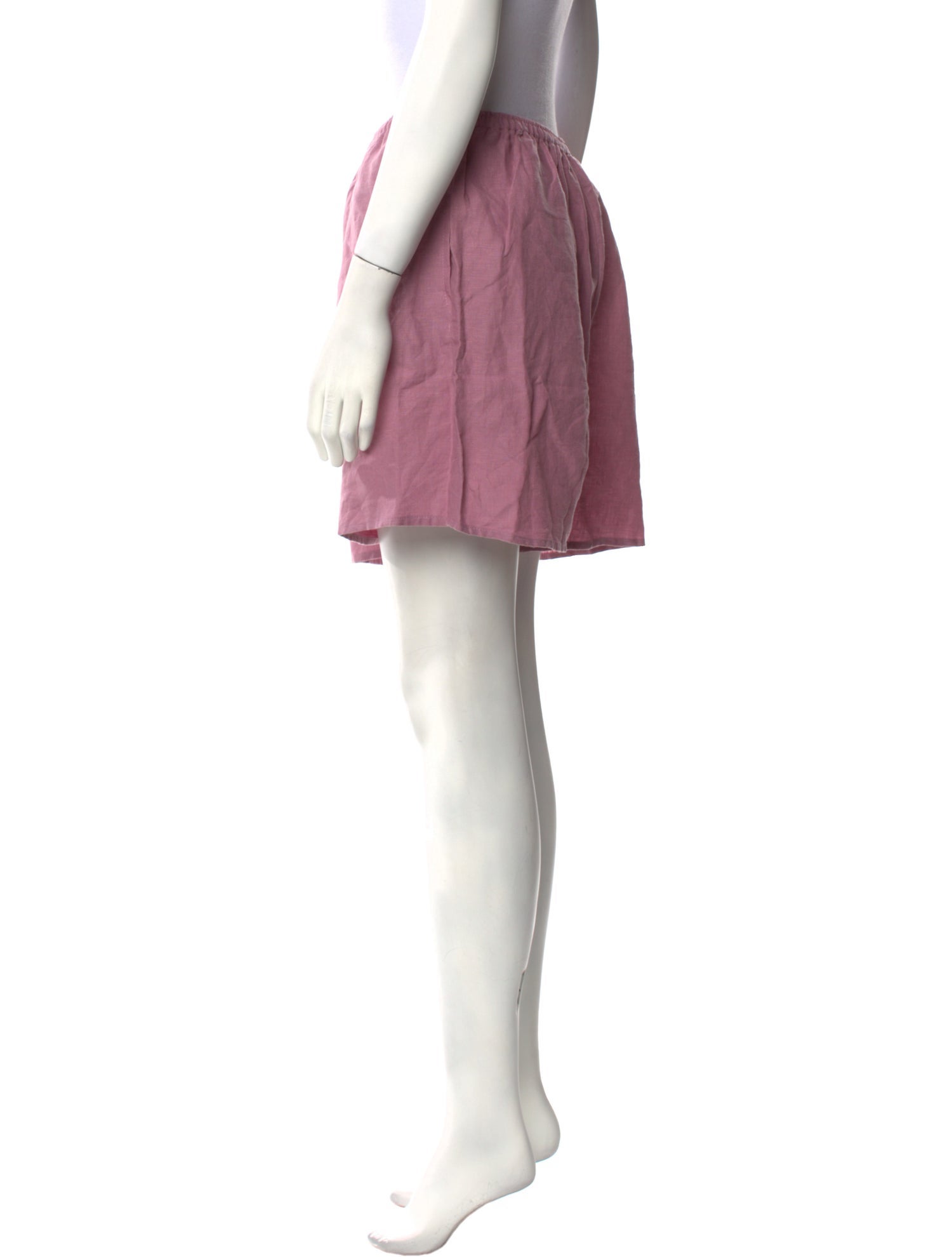 Deiji Studios Linen Mini Shorts