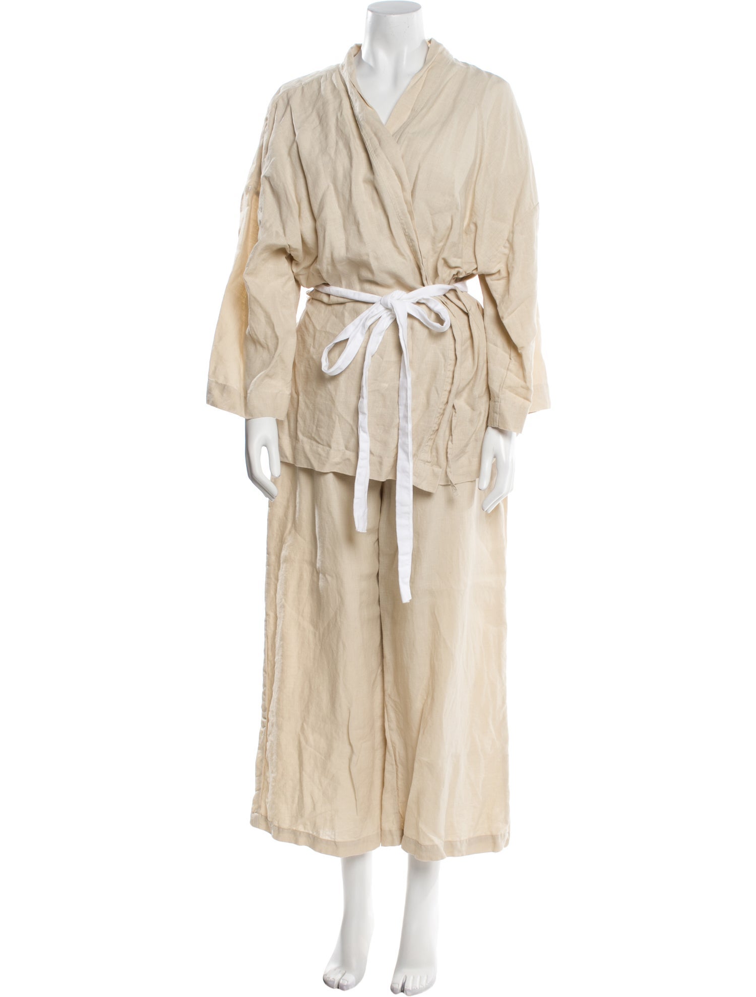 Deiji Studios Linen Pant Set