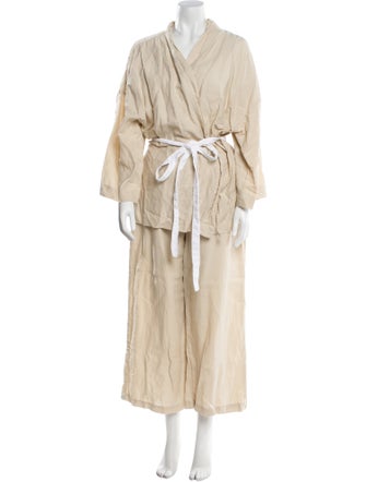 Deiji Studios Linen Pant Set