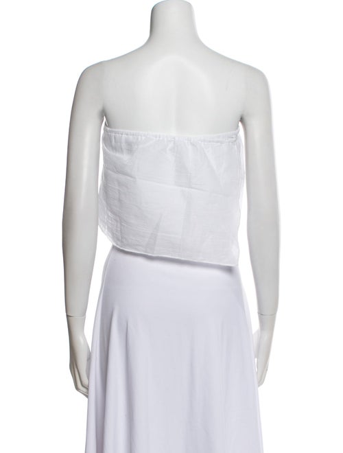 Deiji Studios Strapless Crop Top