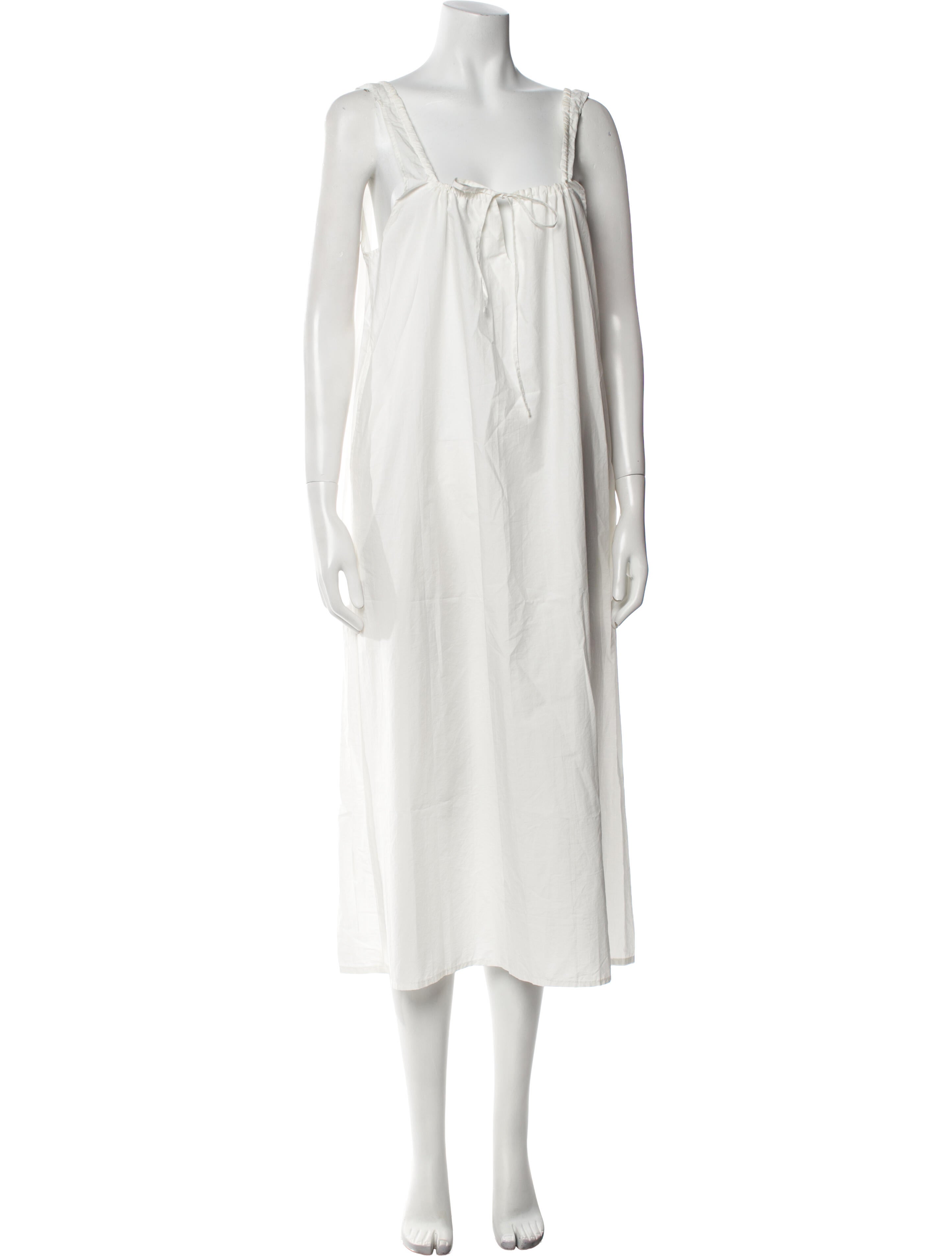 Deiji Studios Square Neckline Long Dress