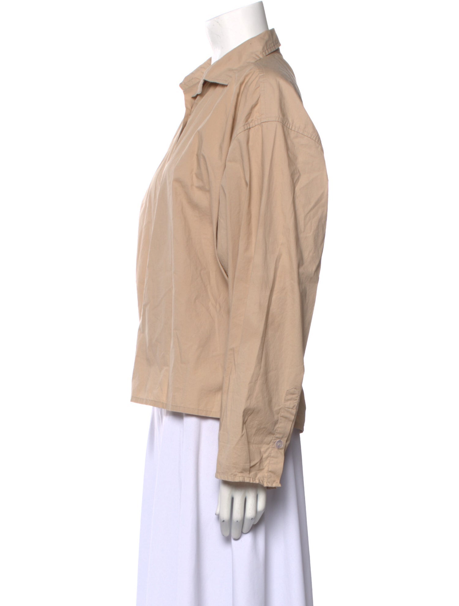 Deiji Studios Linen Long Sleeve Sweatshirt