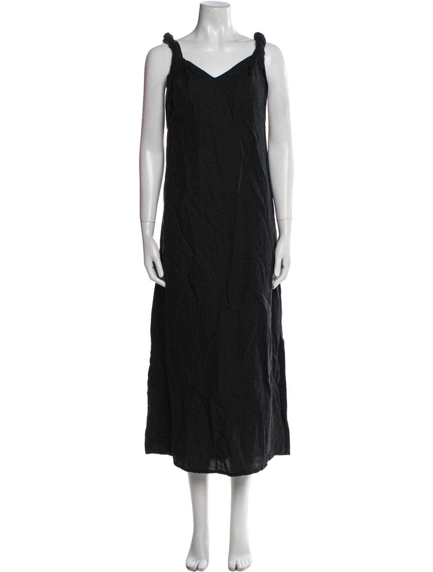 Deiji Studios V-Neck Long Dress