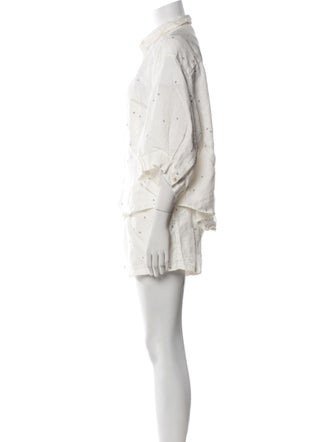 Deiji Studios Linen Printed Short Set