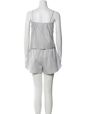 Deiji Studios Linen Striped Short Set