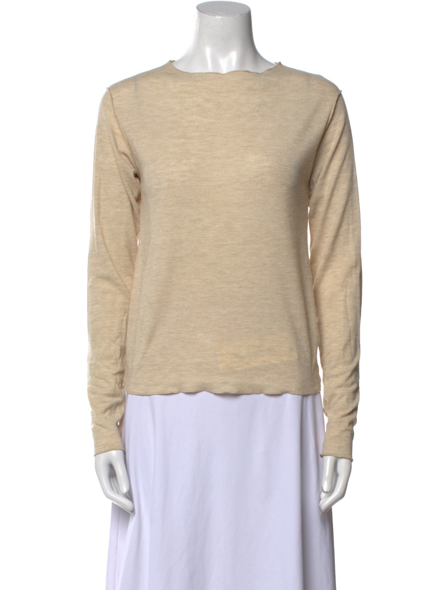 Deiji Studios Bateau Neckline Long Sleeve Sweatshirt
