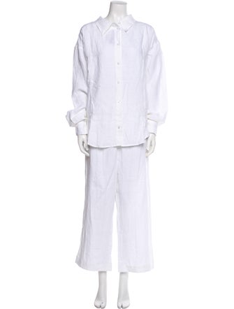 Deiji Studios Linen Pant Set