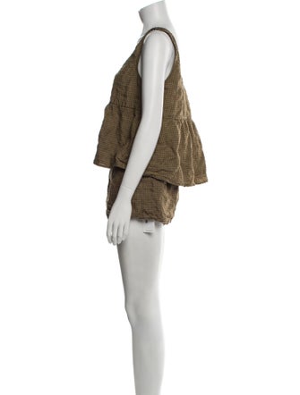 Deiji Studios Linen Short Set