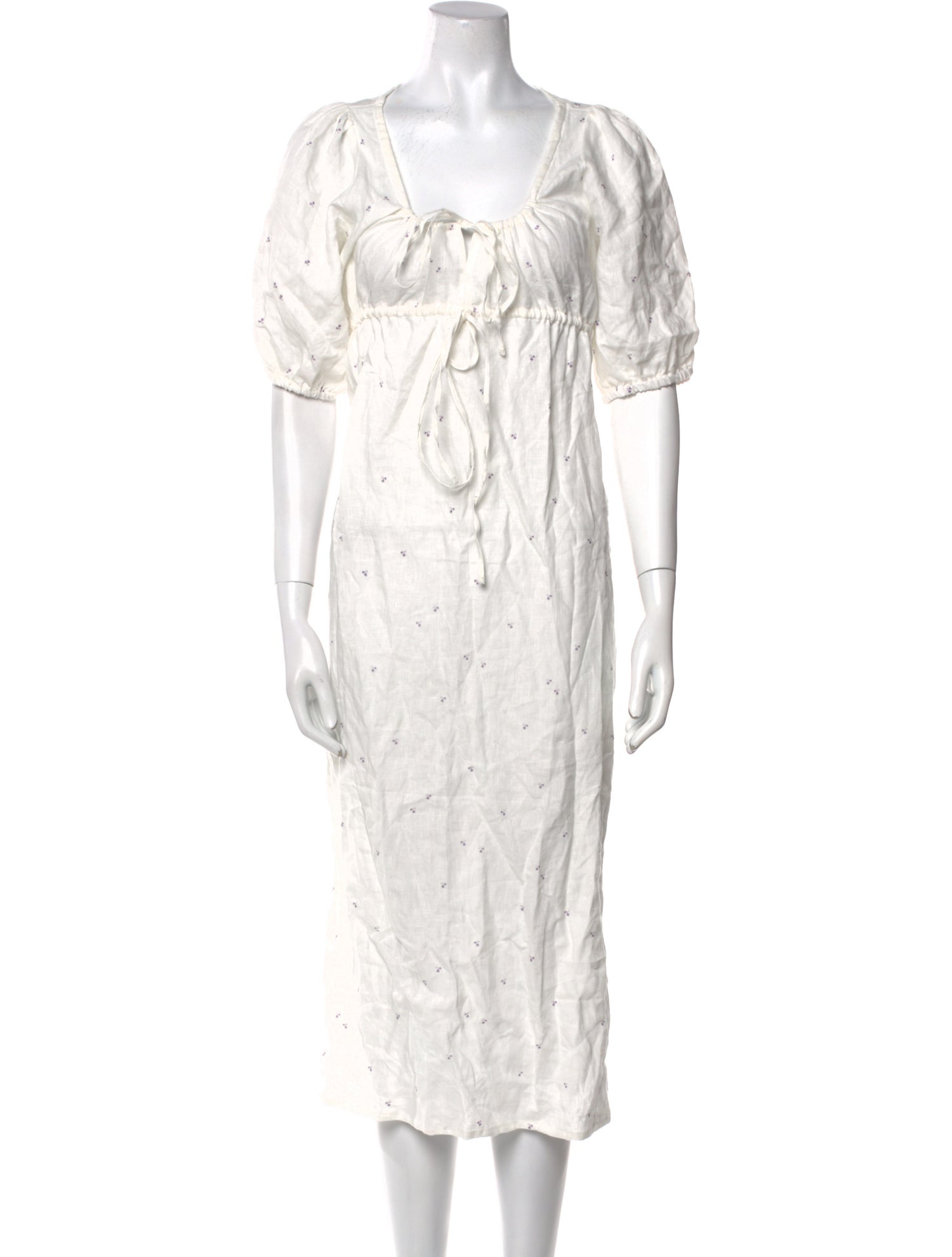 Deiji Studios Linen Long Dress w/ Tags