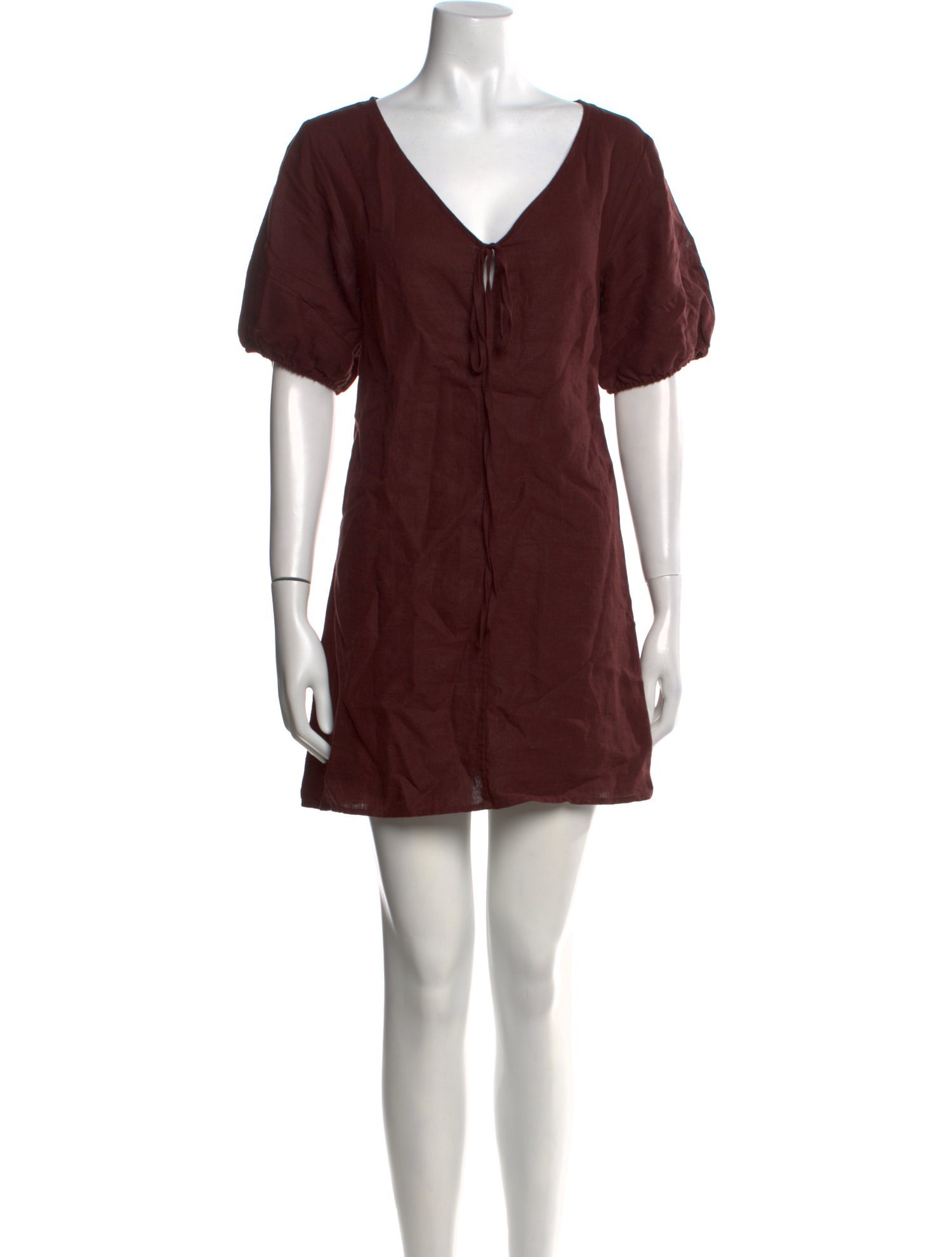 Deiji Studios Linen Mini Dress