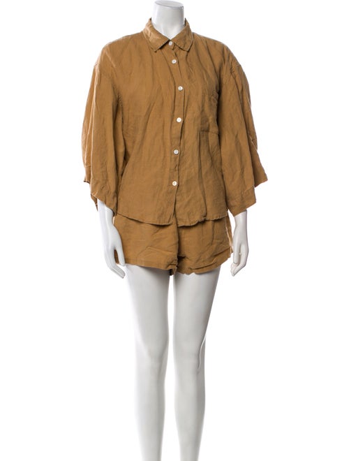 Deiji Studios Linen Short Set