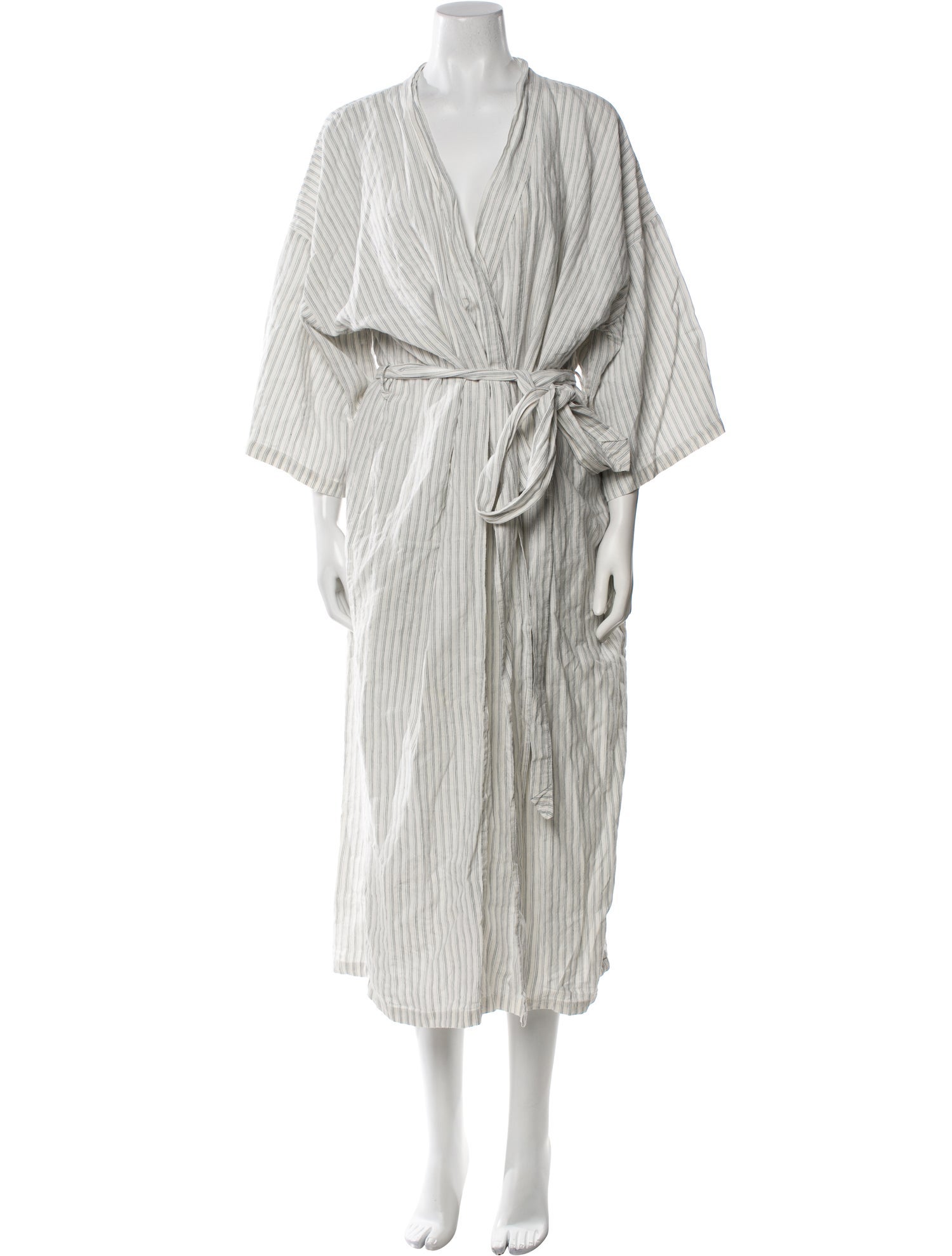 Deiji Studios Linen Striped Pajamas