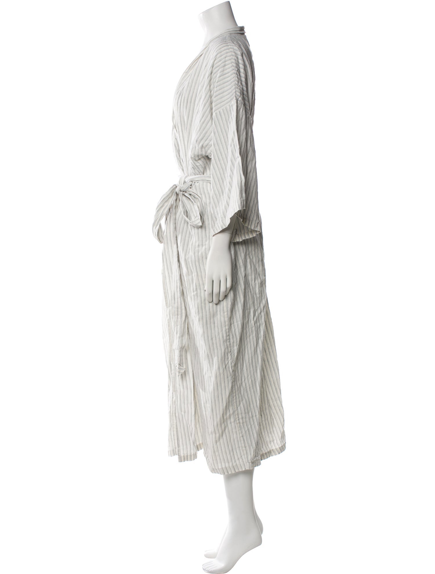 Deiji Studios Linen Striped Pajamas