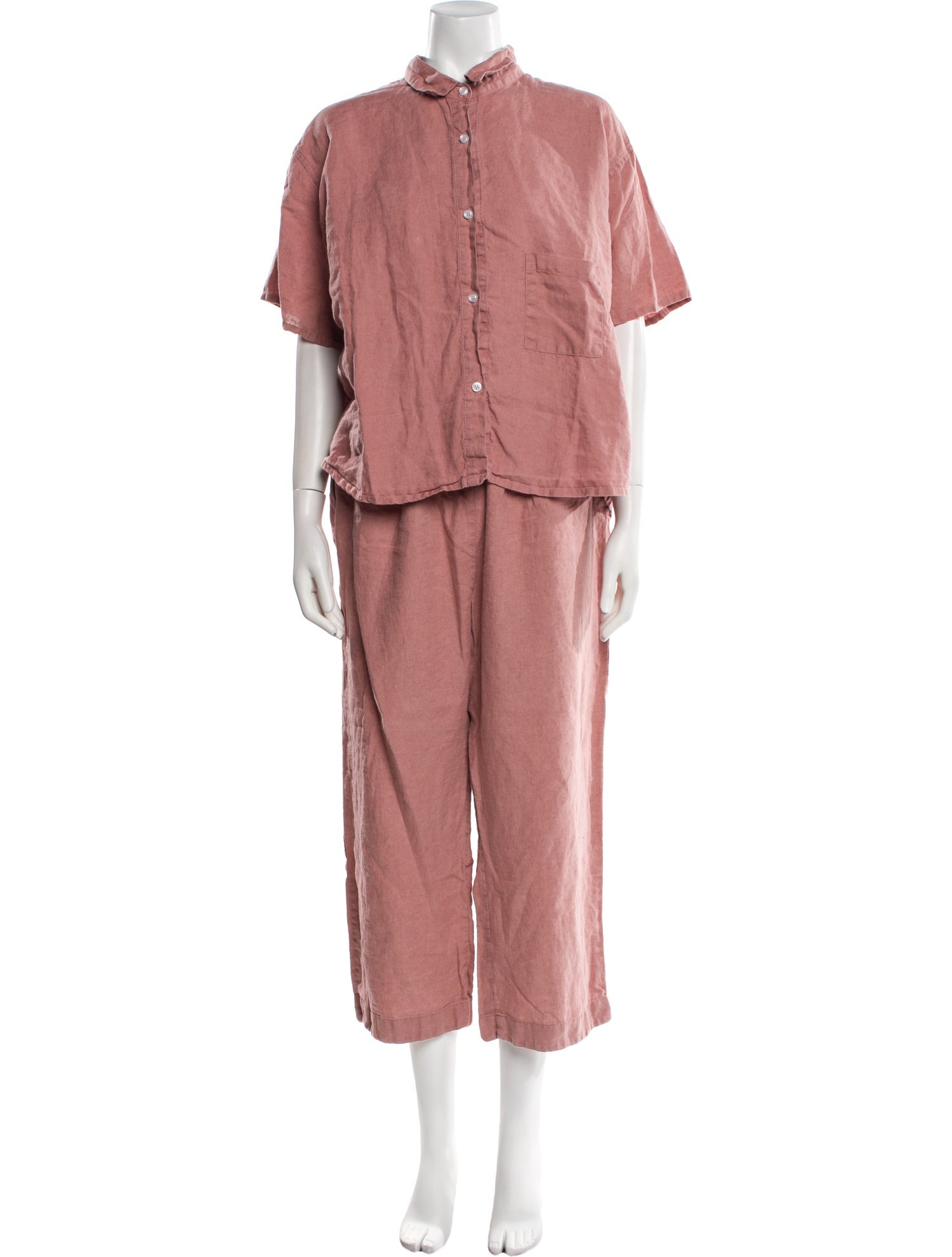 Deiji Studios Linen Pant Set