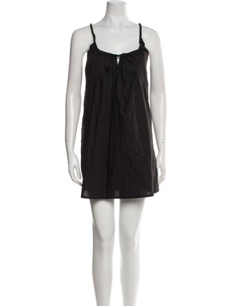 Deiji Studios Linen Mini Dress