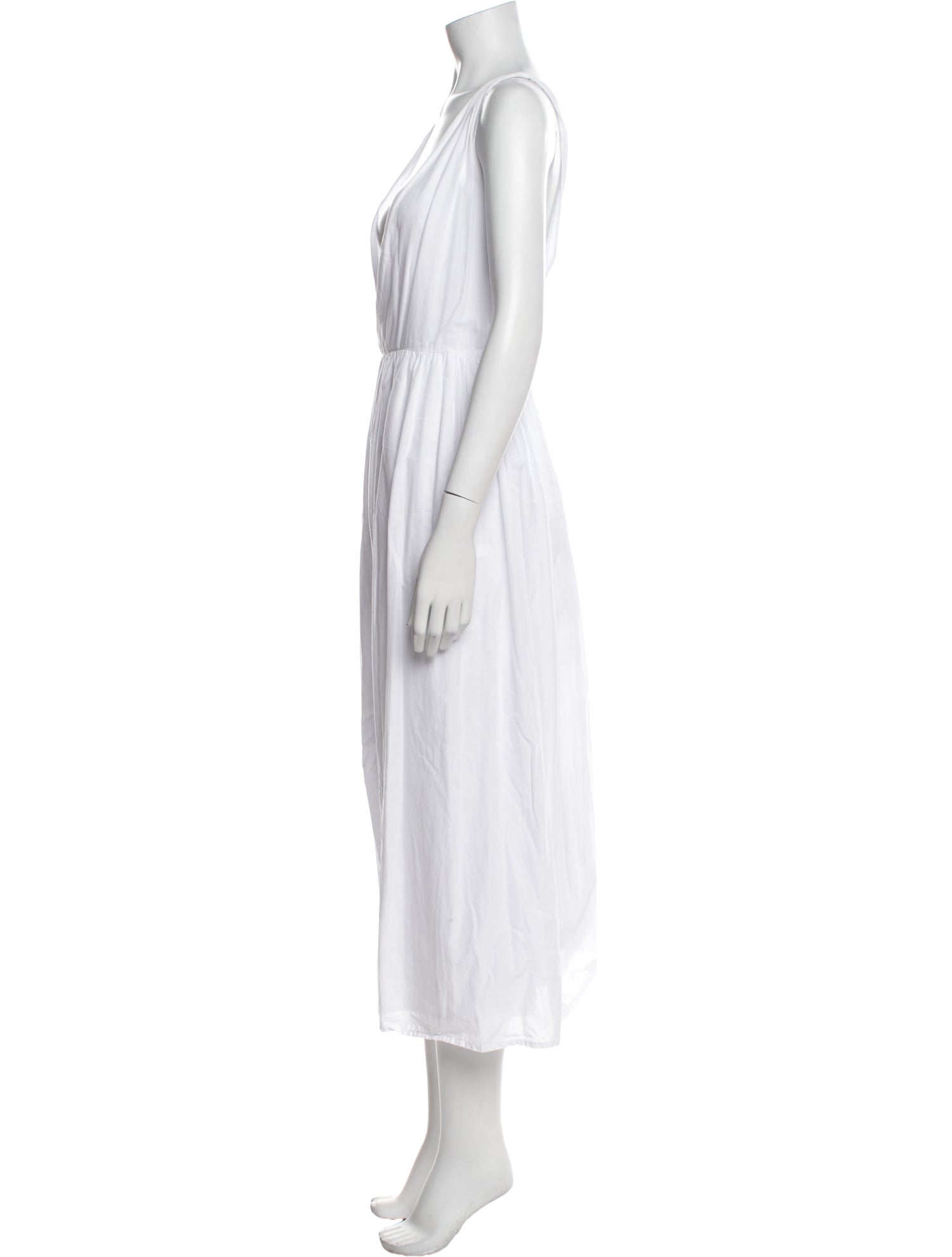 Deiji Studios V-Neck Long Dress