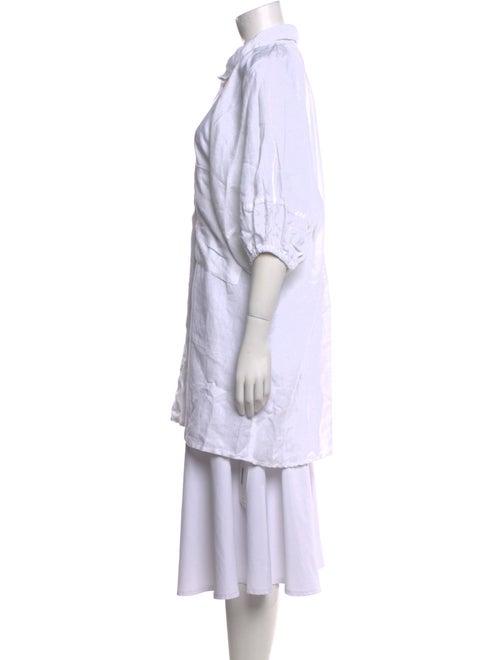 Deiji Studios Linen Three-Quarter Sleeve Tunic