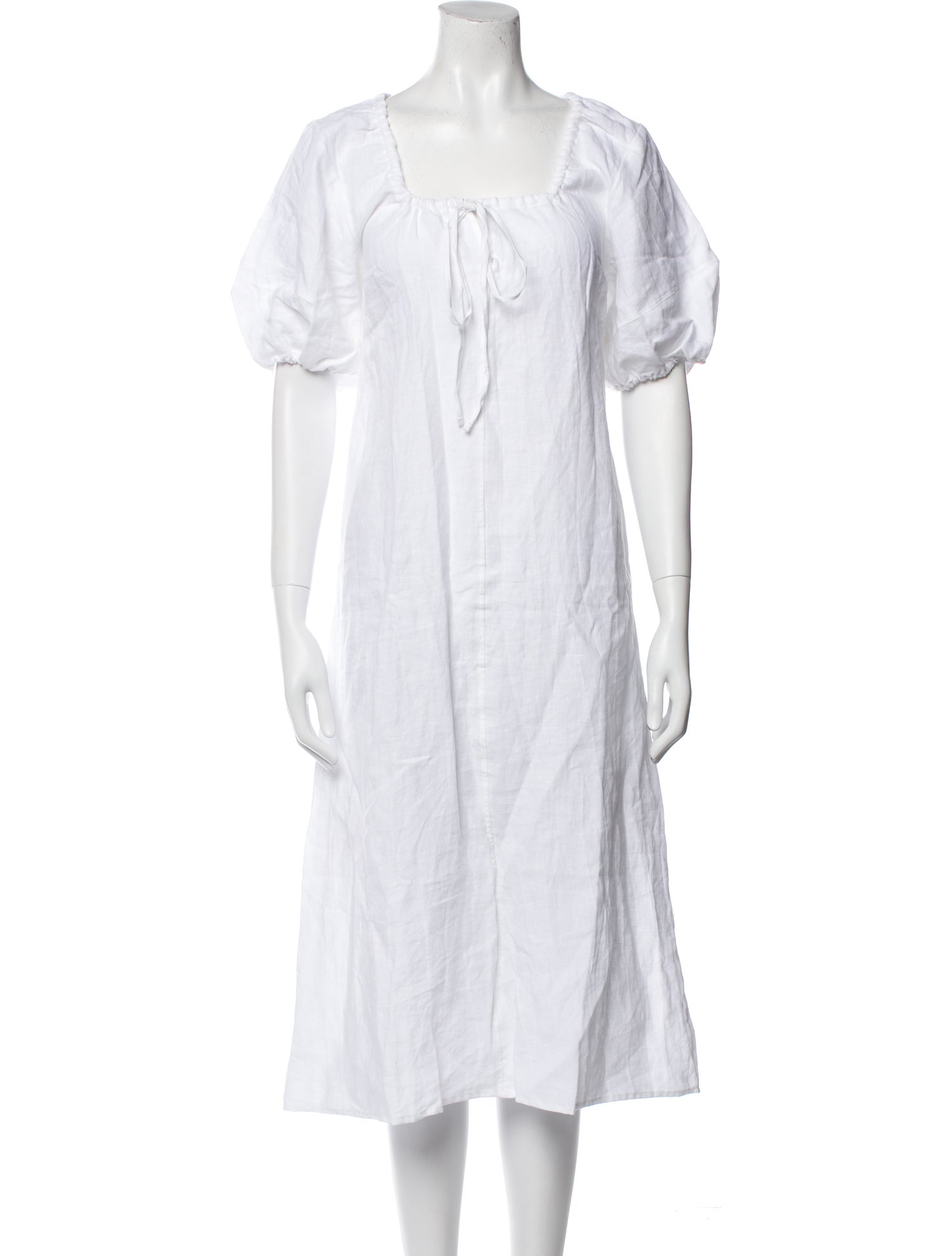 Deiji Studios Linen Midi Length Dress w/ Tags