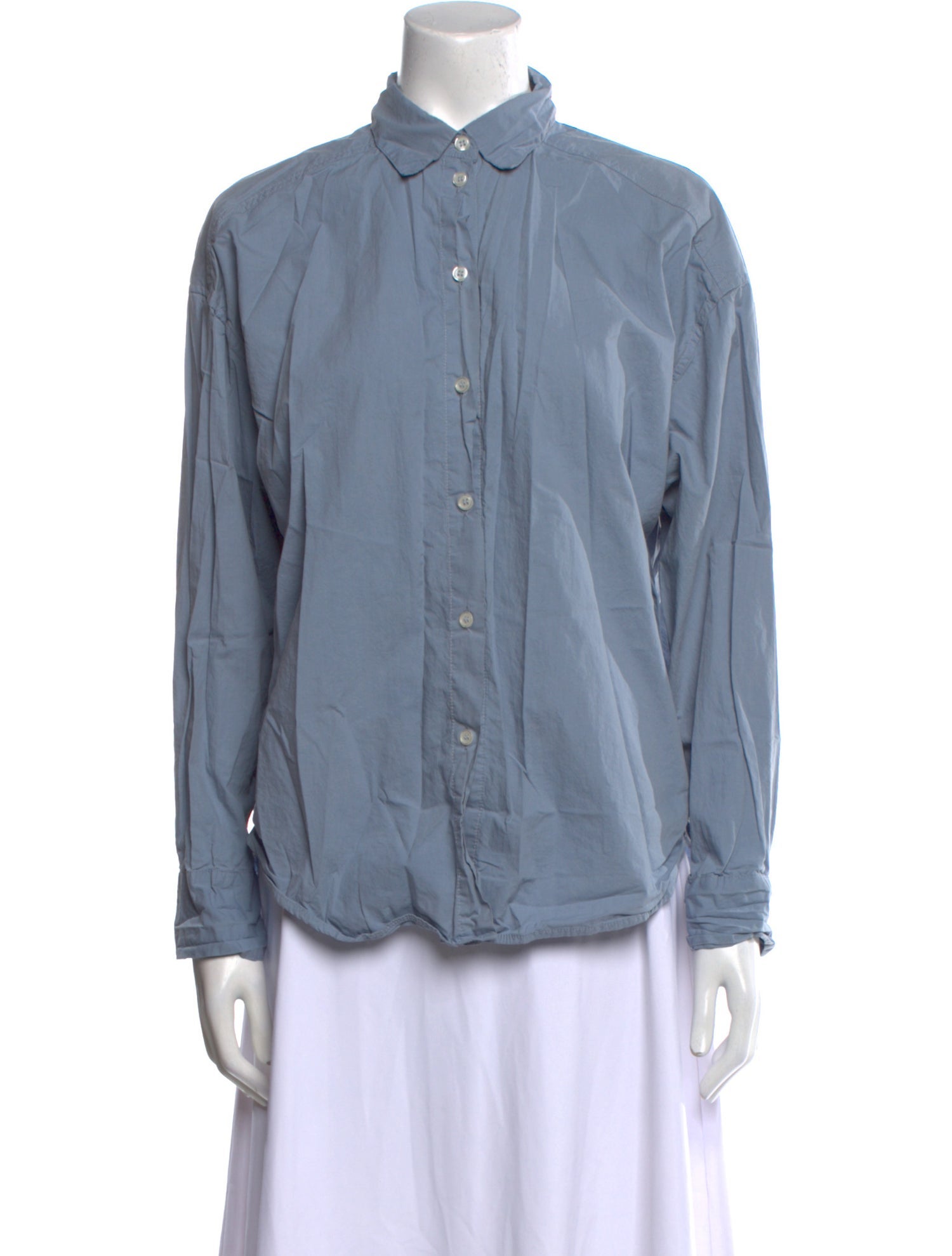 Deiji Studios Long Sleeve Button-Up Top