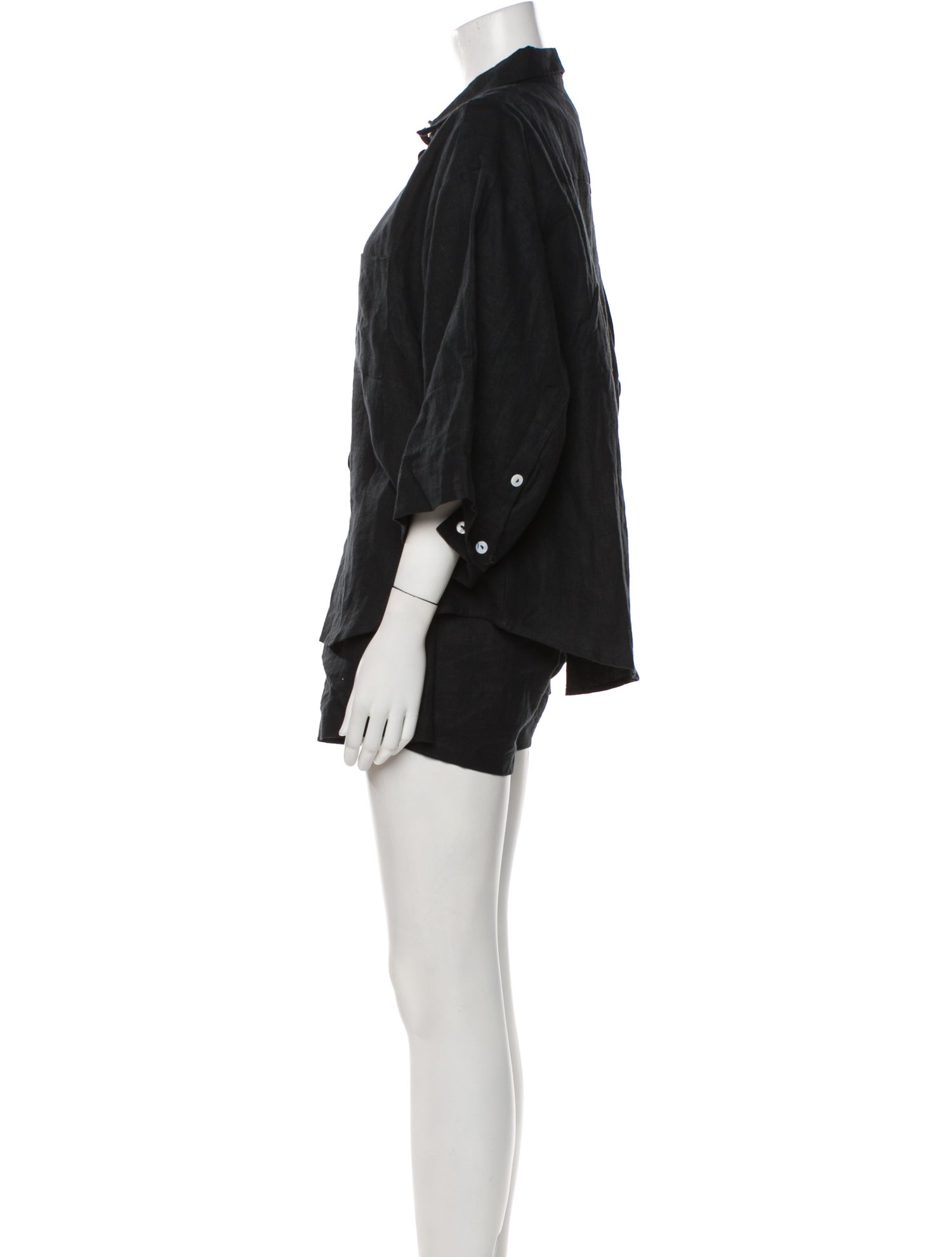 Deiji Studios Linen Short Set