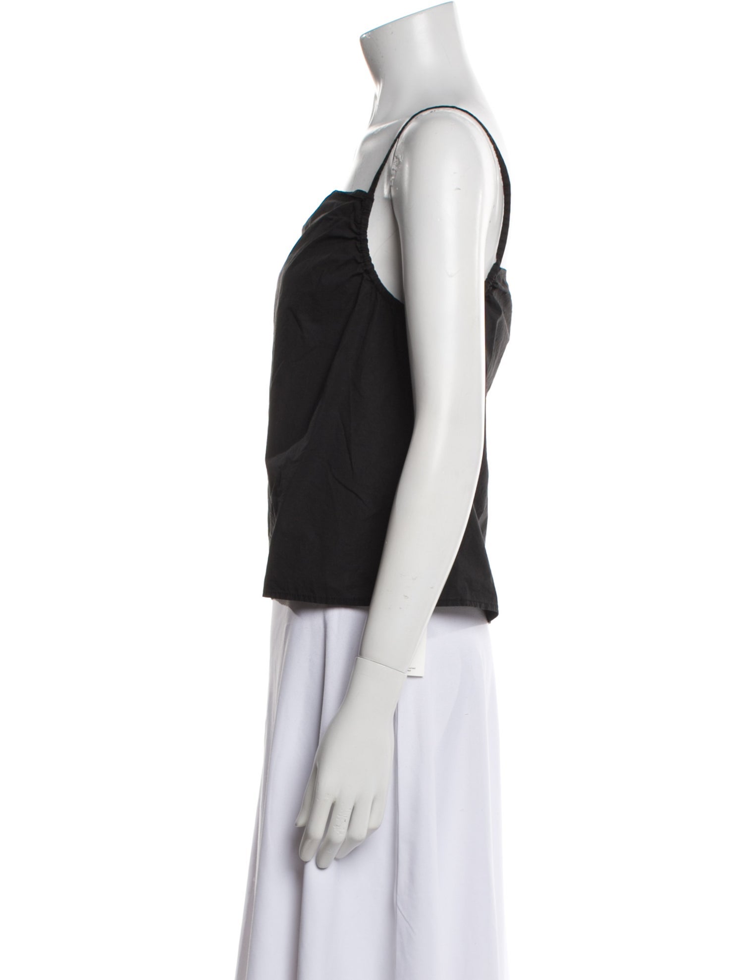Deiji Studios Square Neckline Sleeveless Crop Top