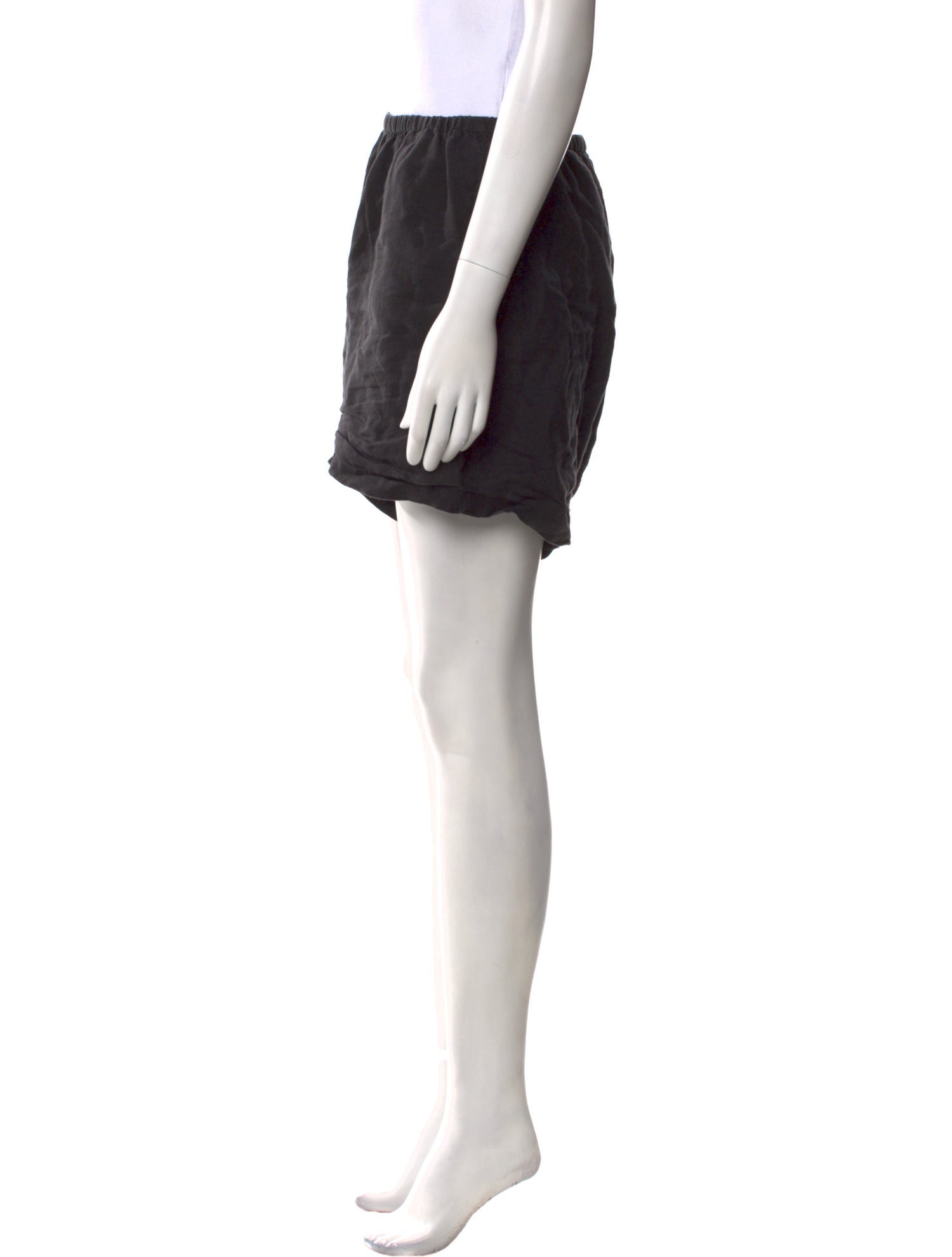 Deiji Studios Linen Mini Shorts