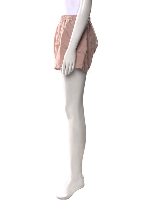 Deiji Studios Linen Mini Shorts