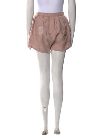 Deiji Studios Linen Mini Shorts