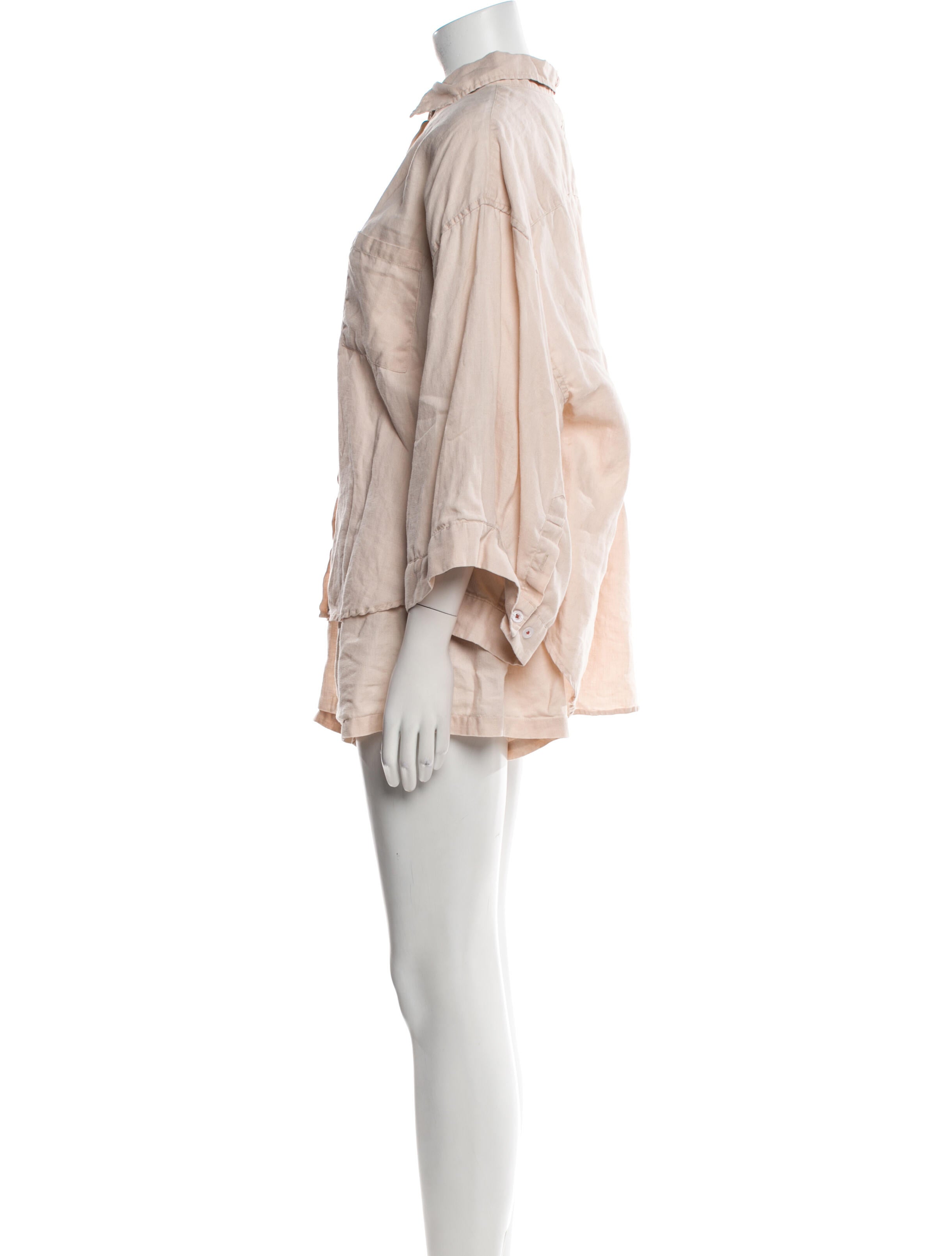 Deiji Studios Linen Short Set