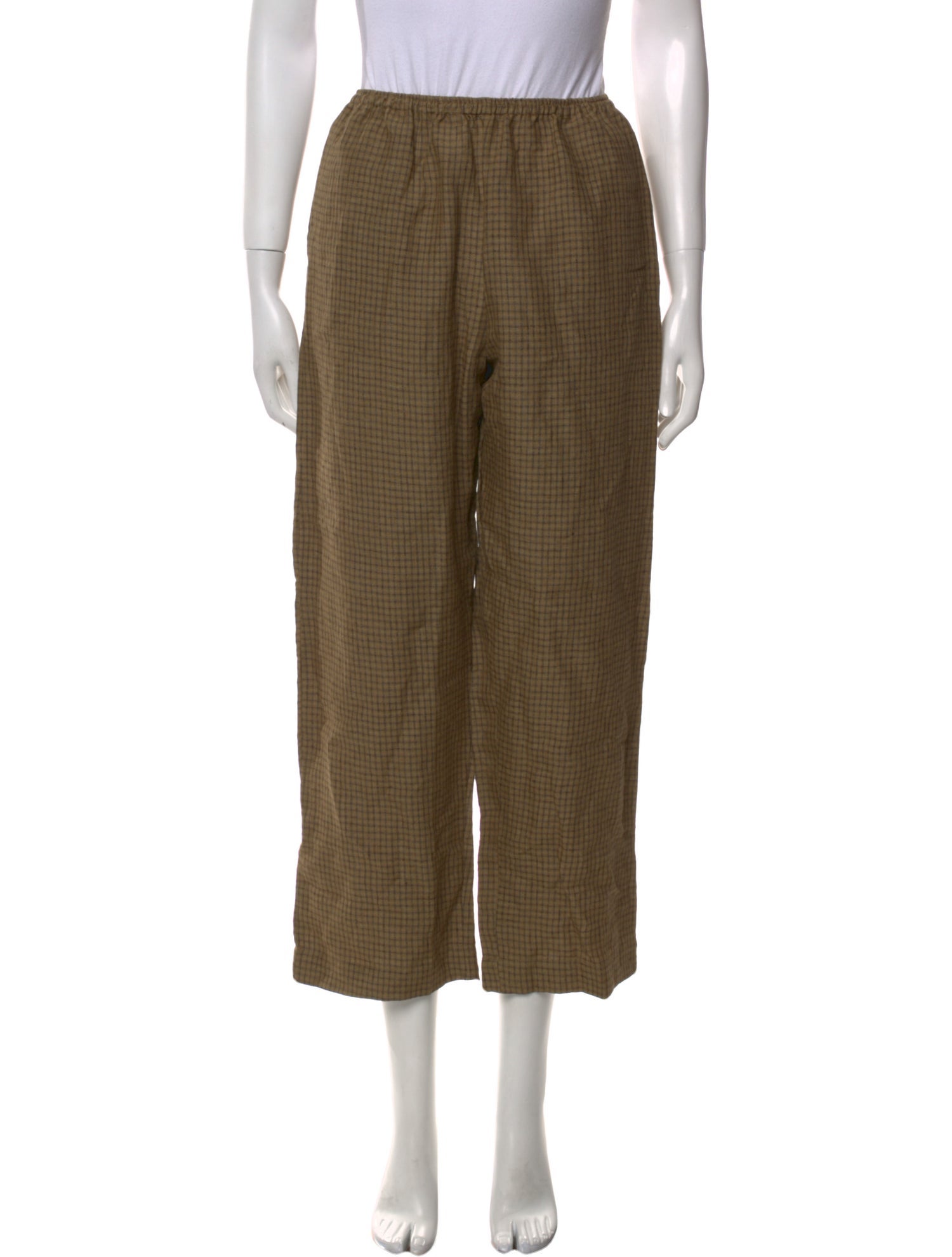 Deiji Studios Linen Straight Leg Pants