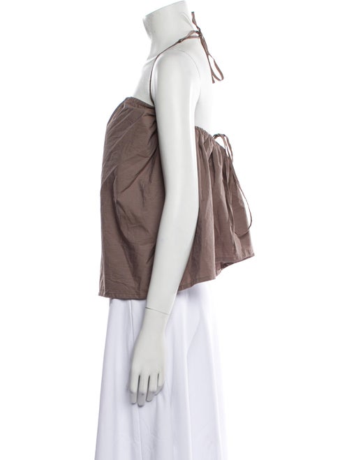 Deiji Studios Square Neckline Sleeveless Top