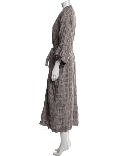 Deiji Studios Linen Printed Coat