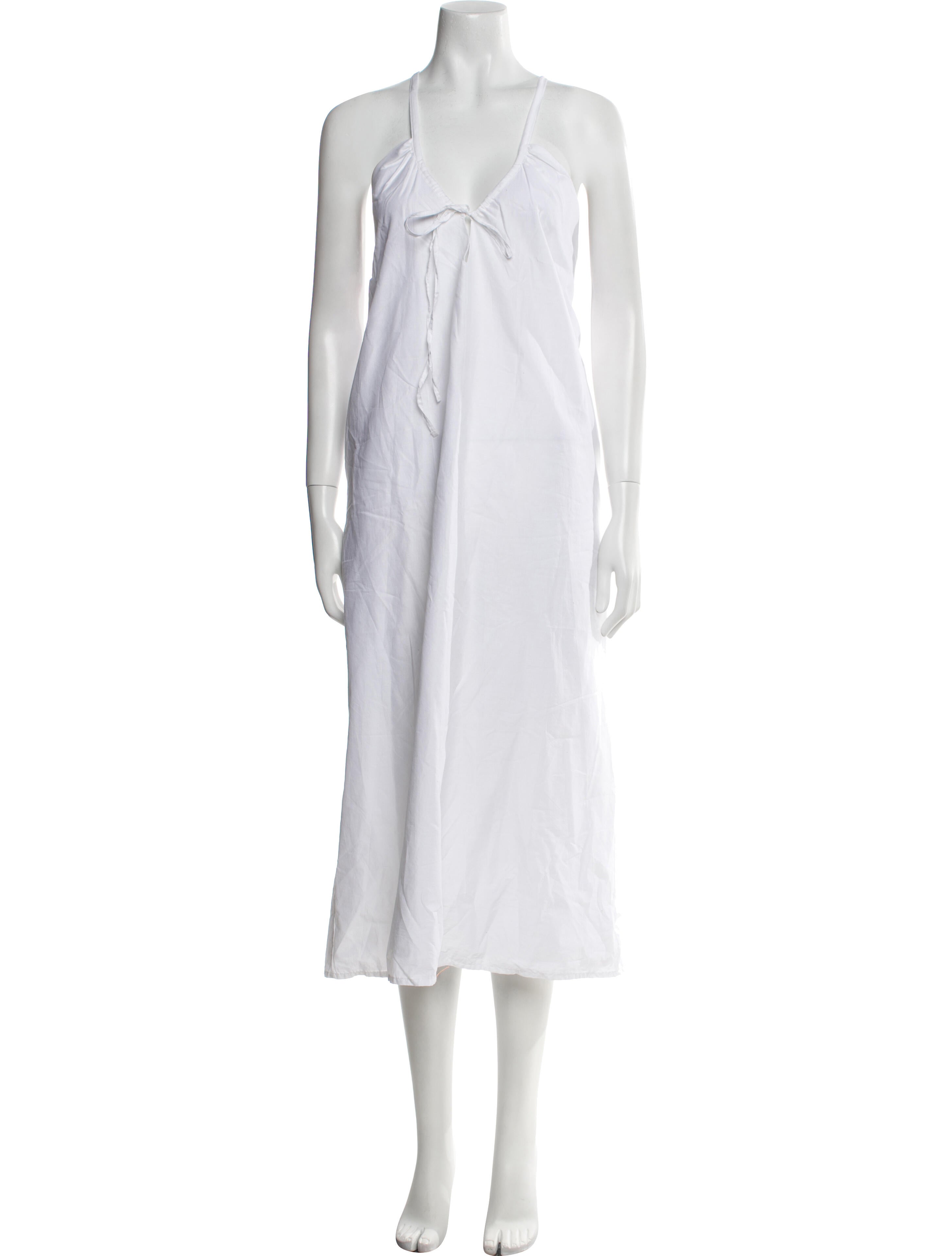 Deiji Studios V-Neck Long Dress w/ Tags