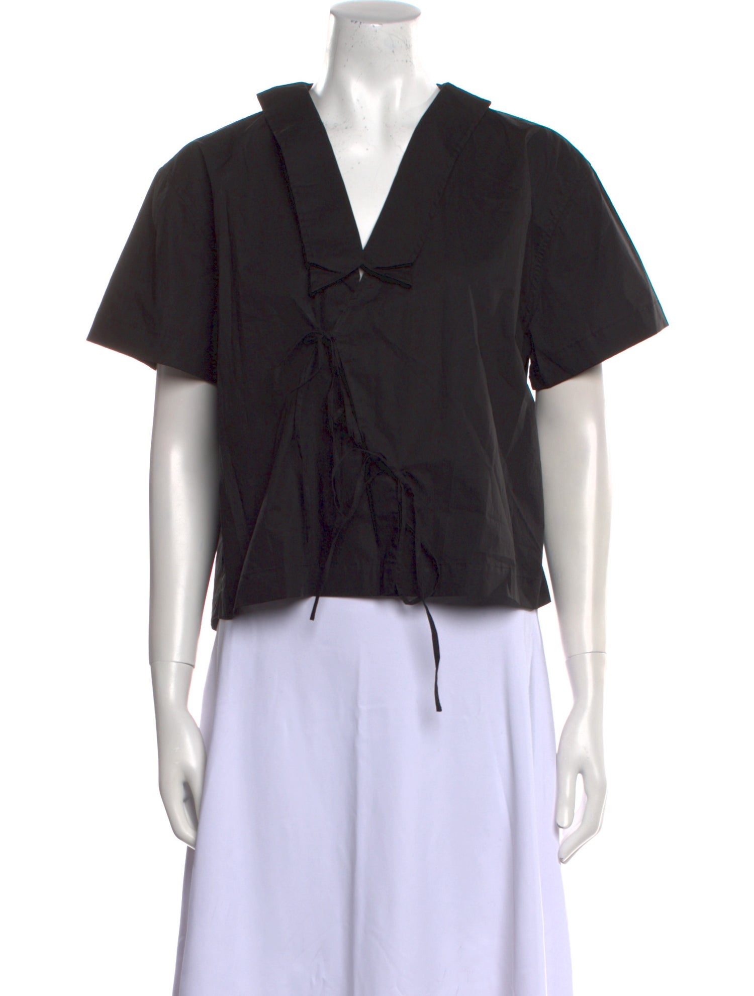 Deiji Studios Short Sleeve Crop Top w/ Tags