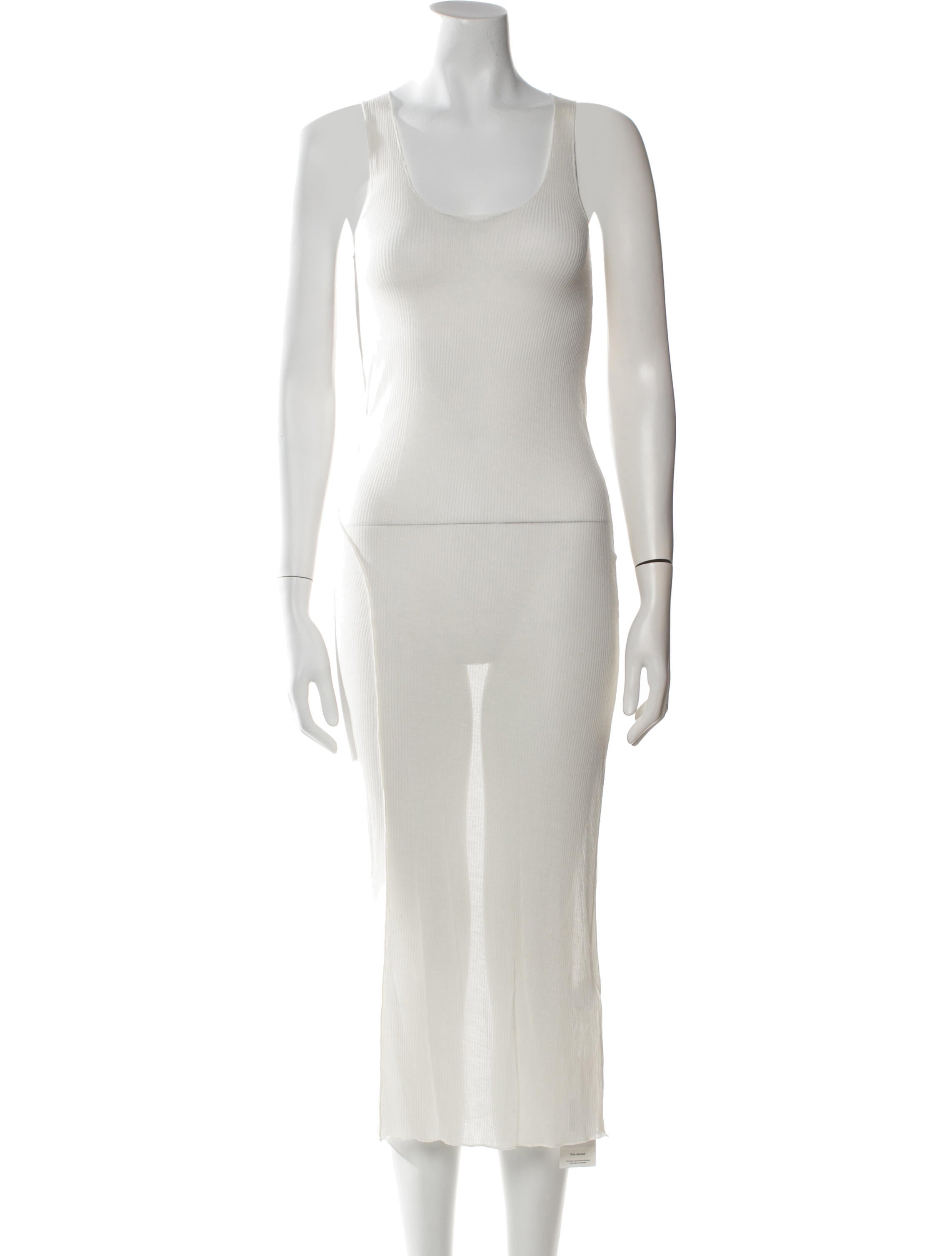 Deiji Studios Scoop Neck Midi Length Dress w/ Tags