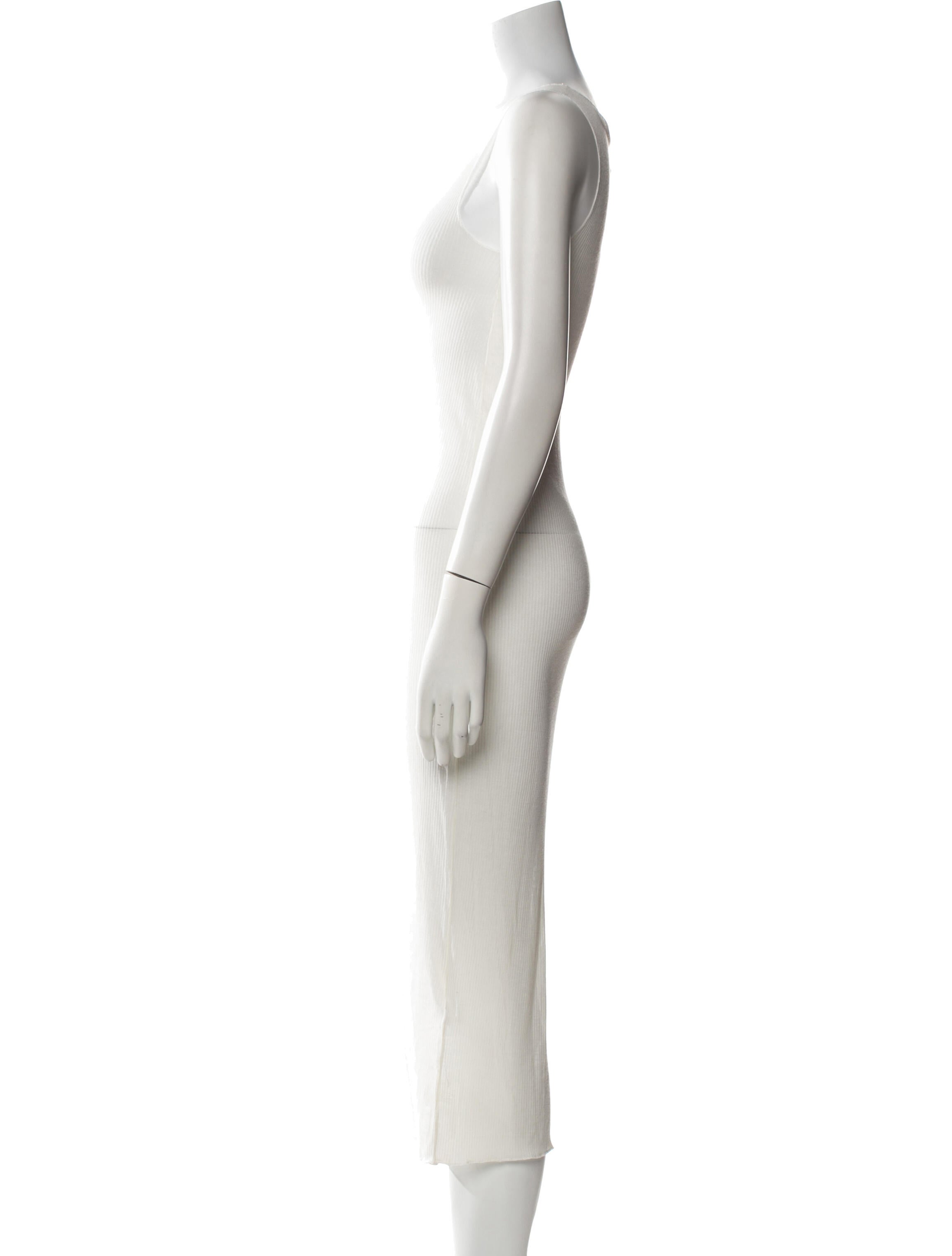 Deiji Studios Scoop Neck Midi Length Dress w/ Tags