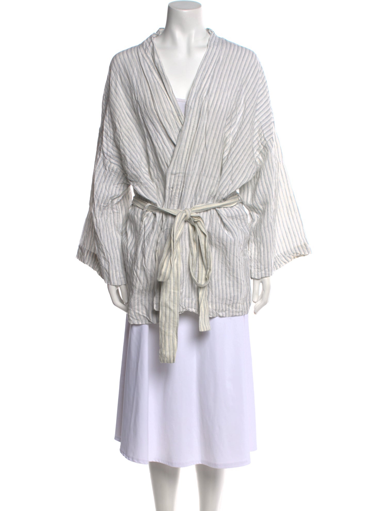 Deiji Studios Linen Striped Tunic