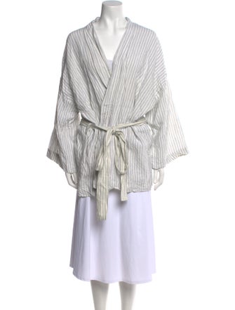 Deiji Studios Linen Striped Tunic