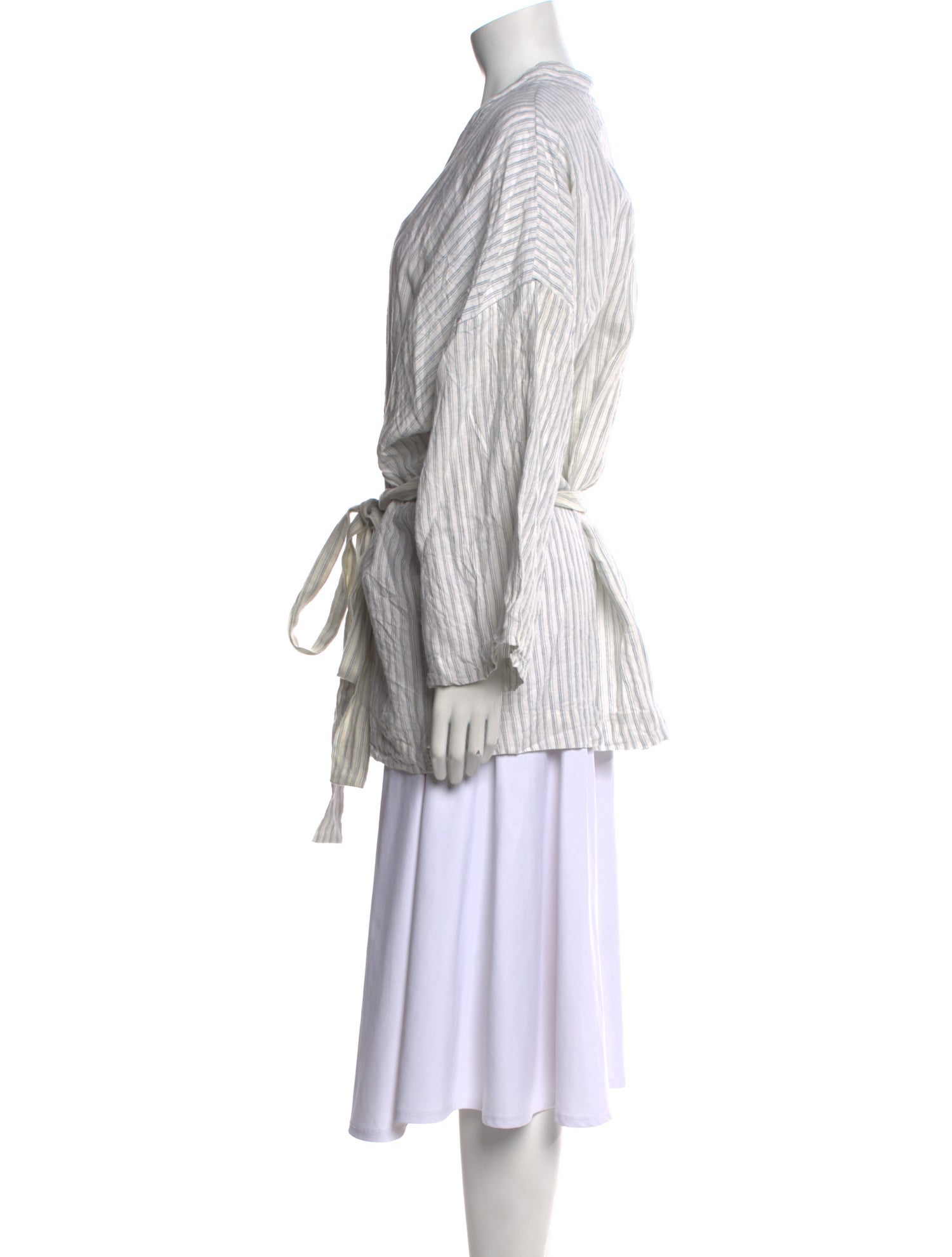 Deiji Studios Linen Striped Tunic